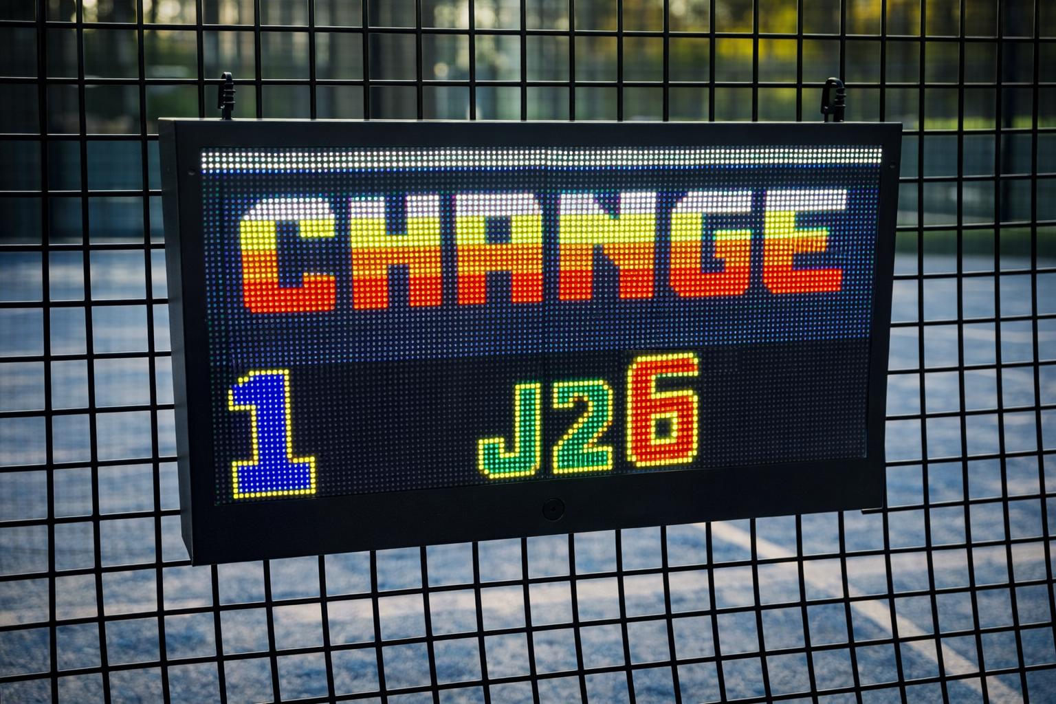 Pantalla change (cambio de lado)